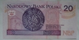 Polska 20 złotych 1994 seria FX