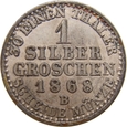 Niemcy 1 Silbergroschen 1868 B Prusy
