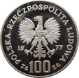 Polska / PRL 100 złotych Żubr 1977