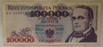 Polska 100 000 Złotych 1993 seria AA