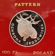 Polska / PRL 100 złotych Głowa Łosia 1978 próba