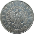 Polska 10 złotych 1937 Piłsudski 