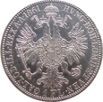 Austria 1 Floren 1861 A