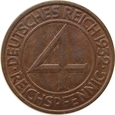 Niemcy 4 Pfennig 1932 A-M