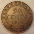Kanada - Nowa Funlandia 50 Centów 1919