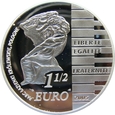 Francja 1 1/2 Euro Chopin 2005