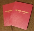 Dwa klasery-albumy do monet polskich PRL 1949-1986