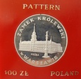 Polska 100 złotych Zamek Królewski w Warszawie 1975 próba