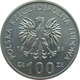 Polska / PRL - 100 Złotych 1988 - Jadwiga - niedobity monogram 