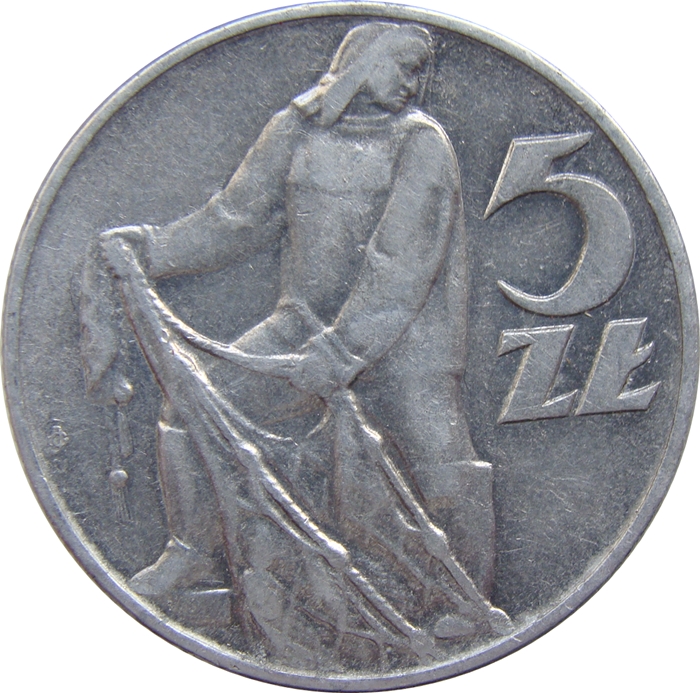 Polska / PRL - 5  Złotych 1959