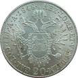 Austria 20 Krajcarów 1848 A