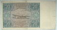 Polska 20 Złotych 1946 seria A 2124212 RADAR