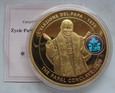 Medal Jan Paweł II - Wybór na Papieża 1978 - pozłacany