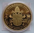 Medal Jan Paweł II - Wybór na Papieża 1978 - pozłacany