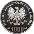 Polska / PRL 1000 złotych XV ZIO 1987 próba