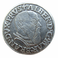 Prusy - Albrecht Hohenzollern trojak 1543 Królewiec 