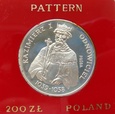 Polska / PRL 200 Złotych Kazimierz I Odnowiciel 1980 próba