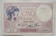 Francja  5 Franków 1939