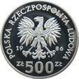 Polska / PRL 500 złotych MŚ Meksyk 1986