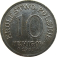 Królestwo Polskie 10 Fenigów 1917