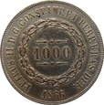 Brazylia 1000 Reis 1866