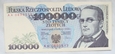 Polska 100 000 Złotych 1990 seria AA