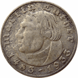 Niemcy 2 Reichsmark  Luther 1933 J