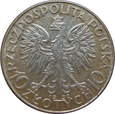 Polska 10 Złotych 1932 b.z Głowa Kobiety