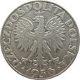 Polska 5 Złotych 1936 Żaglowiec