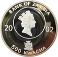 Zambia 500 Kwacha 2002 Olimpiada w Monachium