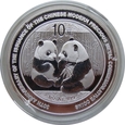 Chiny 10 Yuan 2009 Pandy