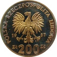 Polska / PRL 200 Złotych XXIV Olimpiada 1987 próba