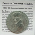 Niemcy / DDR 5 Marek 1986 - Heinrich von Kleist ( najrzadsza )