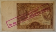 Polska 100 Złotych 1934 okupacja - falsyfikat
