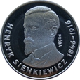 Polska / PRL 100 Złotych Sienkiewicz 1977 próba