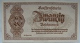 Niemcy 20 Reichsmark 1945 seria AU - UNC