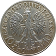 Polska 10 Złotych 1932 b.z Głowa Kobiety