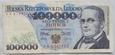 Polska 100 000 Złotych 1990 seria AA