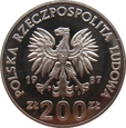 Polska / PRL 200 złotych ME 1987 próba