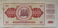 Jugosławia 100 Dinarów 1981 BM
