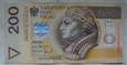 Polska 200 Złotych 1994 seria DP6666606