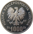 Polska / PRL 1000 złotych XV ZIO 1987 próba