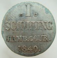 Niemcy 1 Schilling 1840 Hamburg