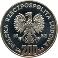 Polska / PRL - 200 Złotych  MŚ Hiszpania 1982