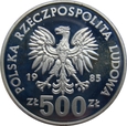 Polska 500 złotych Przemysław 1985