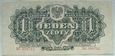 Polska 1 Złoty 1944 seria BO