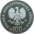 Polska / PRL - 100 Złotych Żubr 1977 