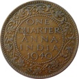 Indie Brytyjskie 1/4 Anna 1940