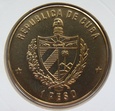 Kuba 1 Peso 1988 - list numizmatyczny (G-03D)