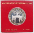 Szwecja 100 Koron 1983 Parlament